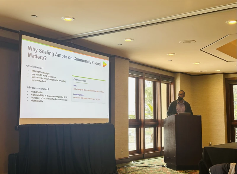 ATTMOS presented at the AMBER meeting 2026